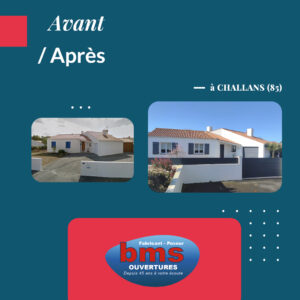 Avant / Après par BMS Ouvertures